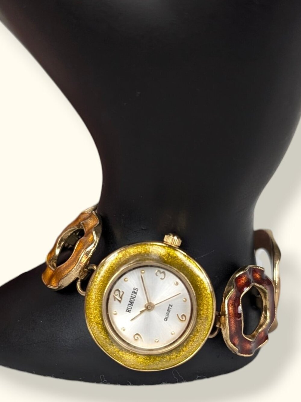 V. Rumours Warm Tone Enamel Watch